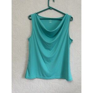 Worthington Size Medium Cowl Neck Top L4